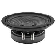 PRO 6.5" Shallow Carbon Fiber Water resistant Cone Mid-Bass Loudspeaker 250 Watts Rms 4-Ohm