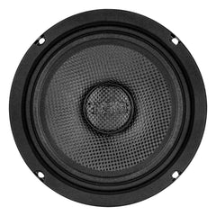 PRO 6.5" Shallow Carbon Fiber Water resistant Cone Mid-Bass Loudspeaker 250 Watts Rms 4-Ohm