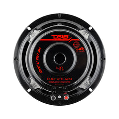 PRO 8" Neodymium Carbon Fiber Water resistant Cone Mid-Bass Loudspeaker 300 Watts Rms 4-Ohm