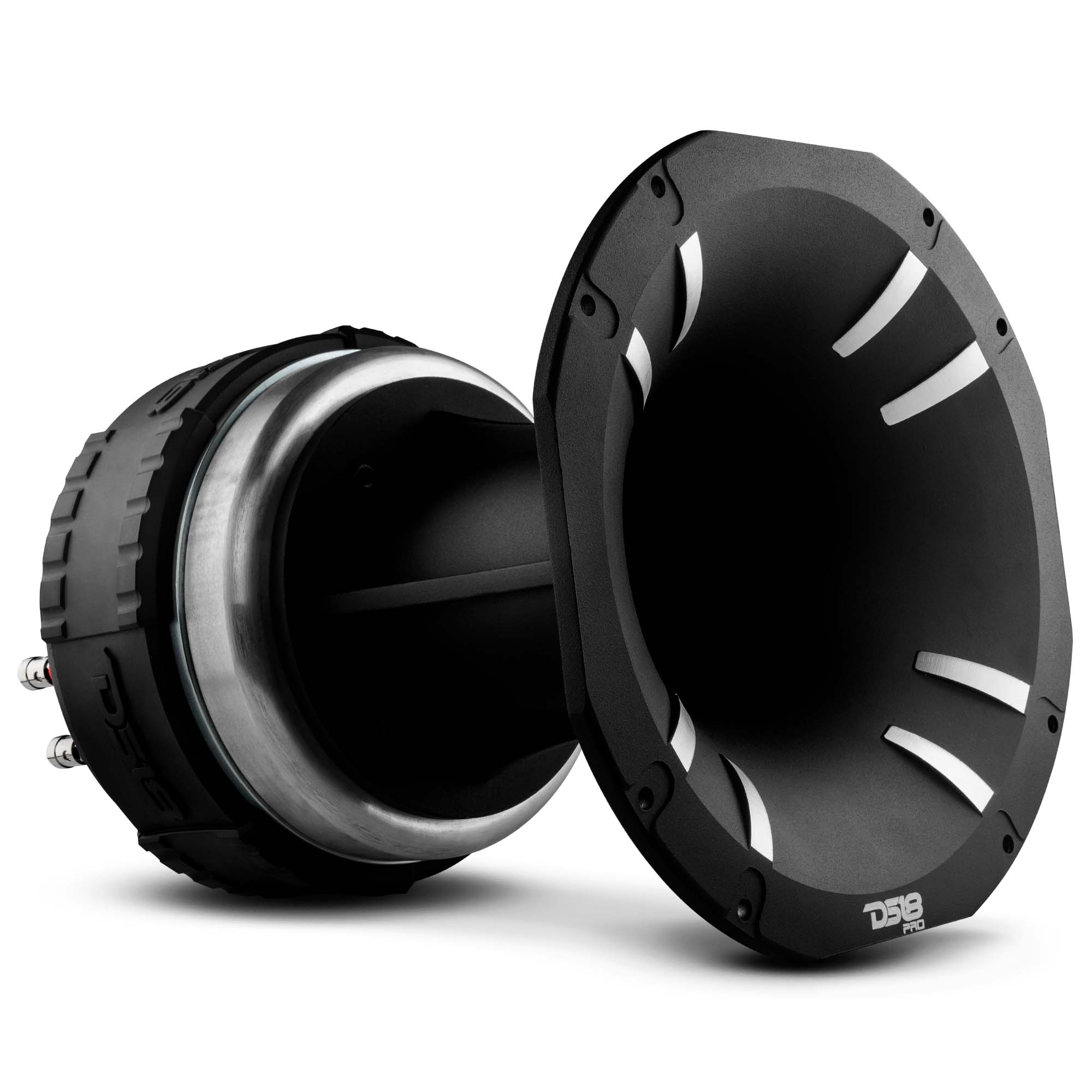 DS18 PRO-DKH4 PRO 3" Bolt On Throat Compression Driver with 4" Titanium VC and Horn 1000 Watts 8 Ohms