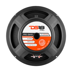 DS18 PRO-GM10 10" Mid-Range Loudspeaker 660 Watts 8-Ohm