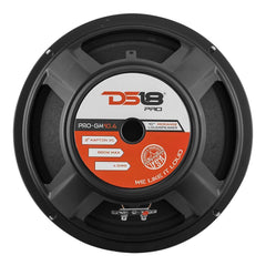 DS18 PRO-GM10.4 10" Mid-Range Loudspeaker 660 Watts 4-Ohm