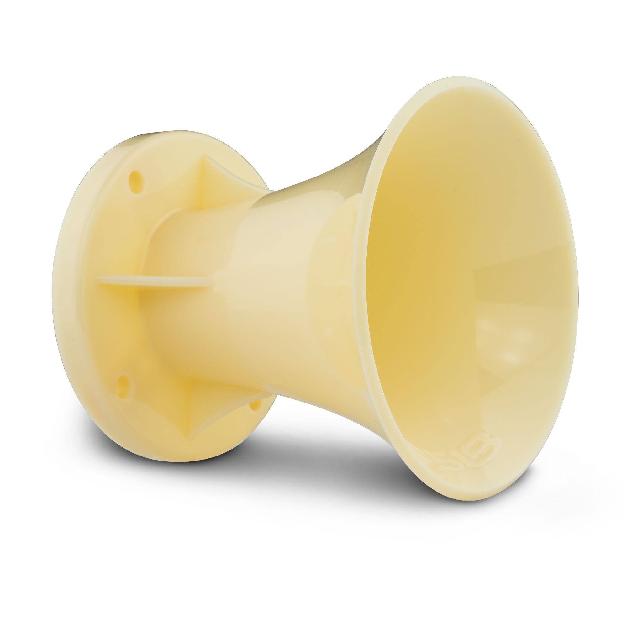 2" Throat Bolt On Horn No Holes No Paint Raw