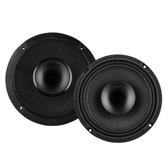 PRO 8" Shallow Coaxial Hybrid Mid-Range Loudspeaker with Built-in Driver 200 Watts Rms 4-Ohm