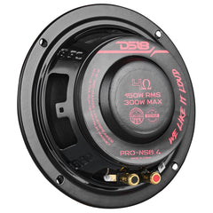 PRO 6.5" Shallow Neodymium Full-Range Loudspeaker 150 Watts Rms 4-Ohm