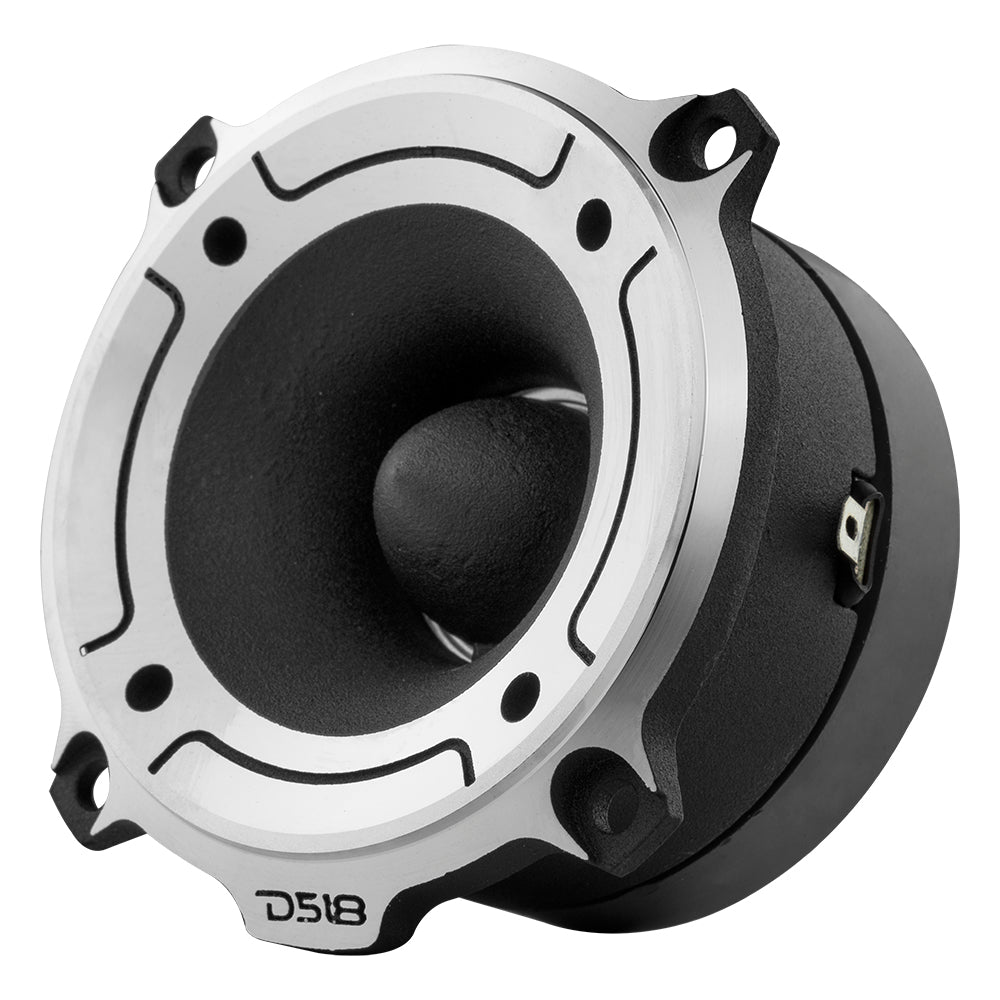 DS18 PRO-TW120 & PRO-TW120B – 3” PRO Aluminum Super Bullet Tweeter – 240 Watts with Built in Crossover (Pair)