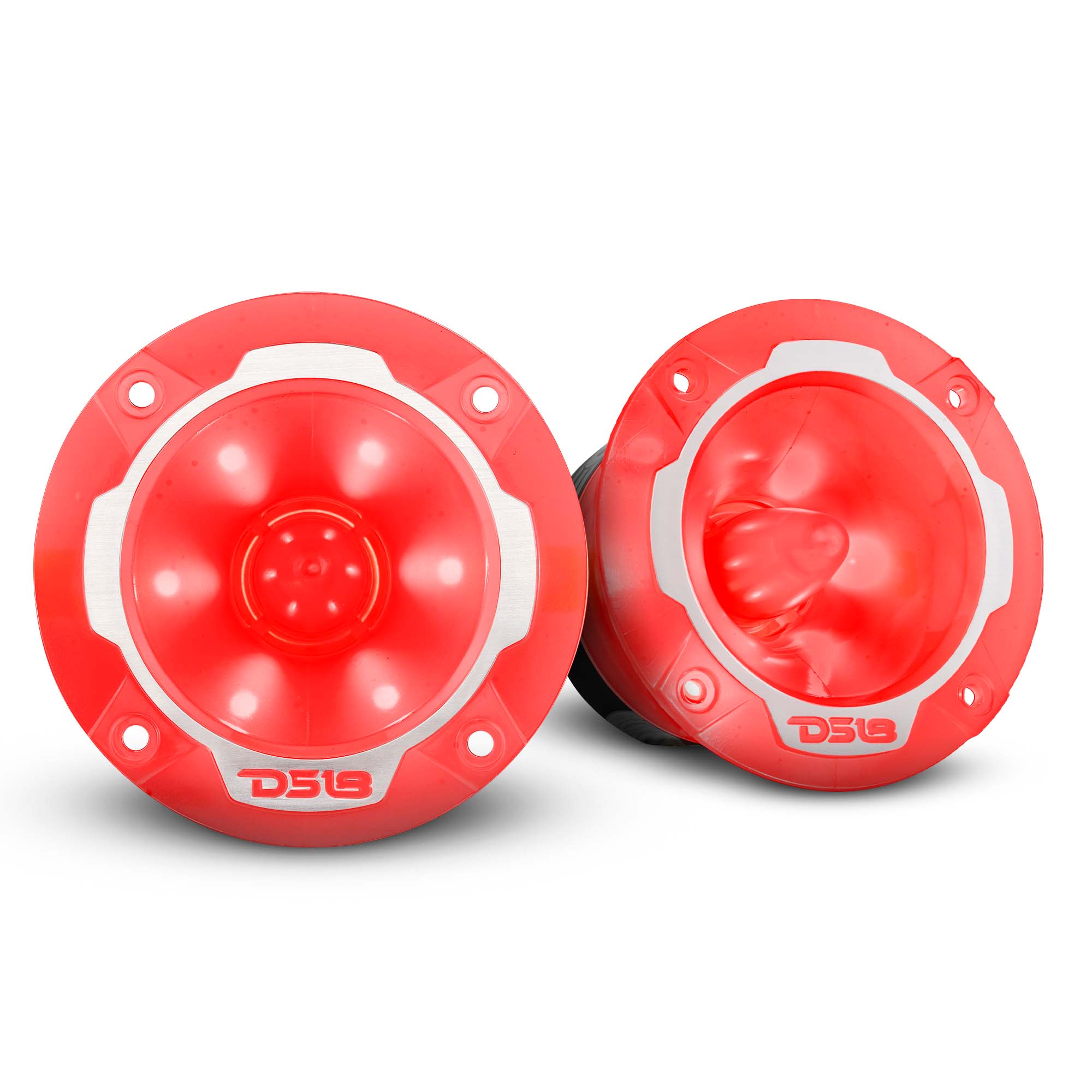 3.8" Super Bullet Tweeter 120 Watts 1" Aluminum 4-Ohm Vc with RGB LED Lights