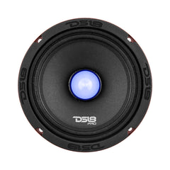 PRO-X 6.5" Mid-Range Loudspeaker with RGB Light Bullet 250 Watts Rms 4-Ohm
