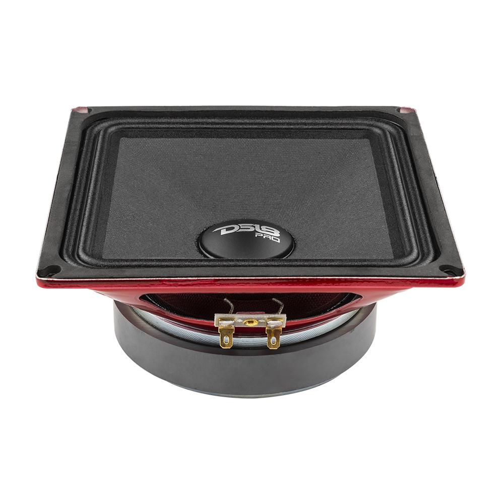 PRO 6.5" Square Midrange Loudspeaker 450 Watts 4-ohm