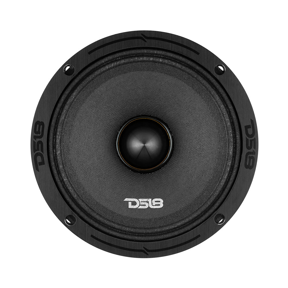 PRO-ZXI 6.5" Mid-Range Bullet Loudspeaker Neodymium/Ferrite Magnets 300 Watts Rms 4-Ohm