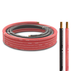 DS18 PW-1/0GA-5BK/20RD 0-GA Ultra Flex CCA Ground Power Cable 5 Ft Black and 20 Ft Red Kit