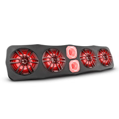 37” Universal Roll Cage Enclosure - 4x 6.5” Speakers and 2x 3.78” Tweeters