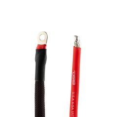 4-GA  RYDER OFC Amplifier  Installation Kit for Harley Davidson - RED