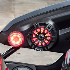 Polaris Slingshot Arm Rest 2 X  6.5" Enclosure With NXL-6/BK and PRO-TW1L | 2015 - Current