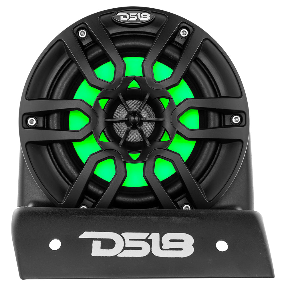 Polaris Slingshot Headrest 4 x 6.5"  Enclosure With 4 x NXL-6/BK | 2015 - Current