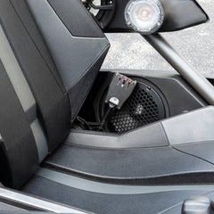 Polaris Slingshot Side Panel Enclosure Loaded | 2 x PRO-SM6,  2 x ZXI-T1 & 2 x PRO-GRILL6-MS/BK | 2015 - 2019