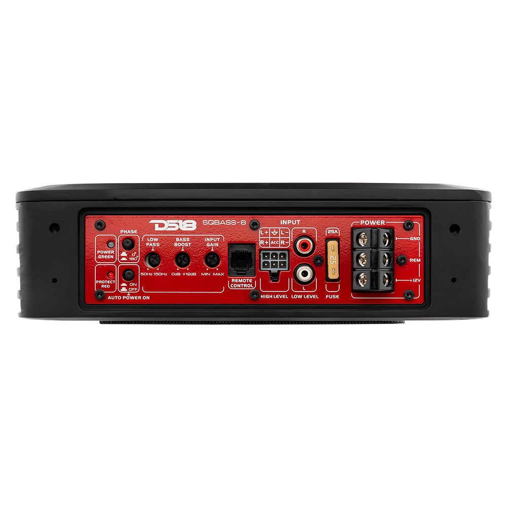 8" Amplified UnderSeat Subwoofer 300 Watts Rms