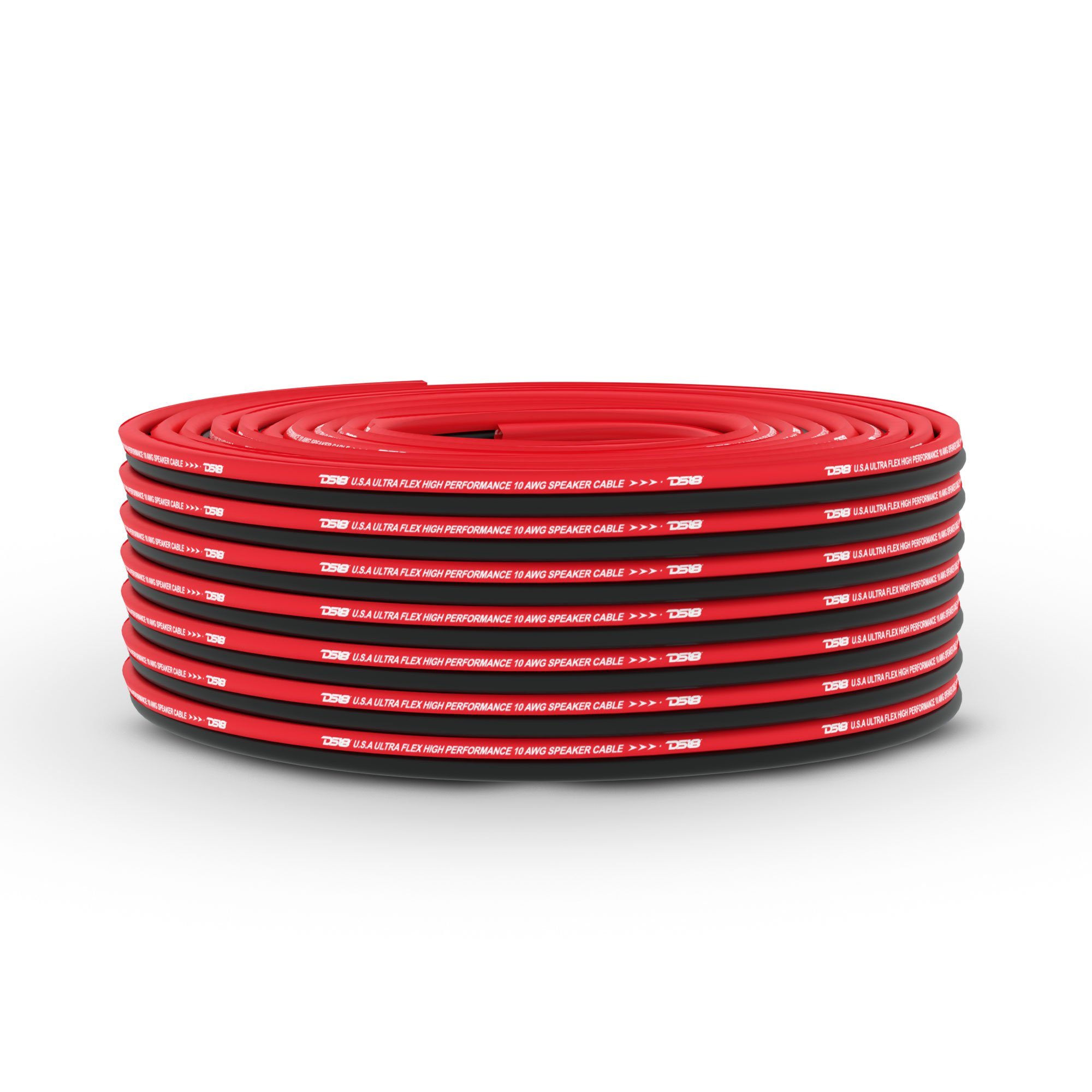 DS18 SW-16GA-100RB 16-GA Ultra Flex CCA Speaker Wire 100 Ft