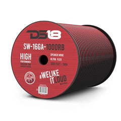 16-GA Speaker Wire 1000 Feet - Red