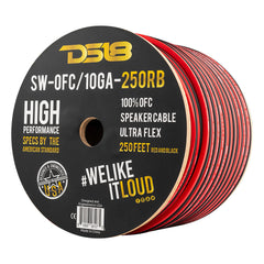 10-GA OFC 100% Copper Speaker Wire 250 Feet