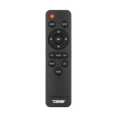 TLV 6.5" Amplified With Battery Self Powered Party Speaker With RGB LED Lights Bluetooth and TWS 200 Watts