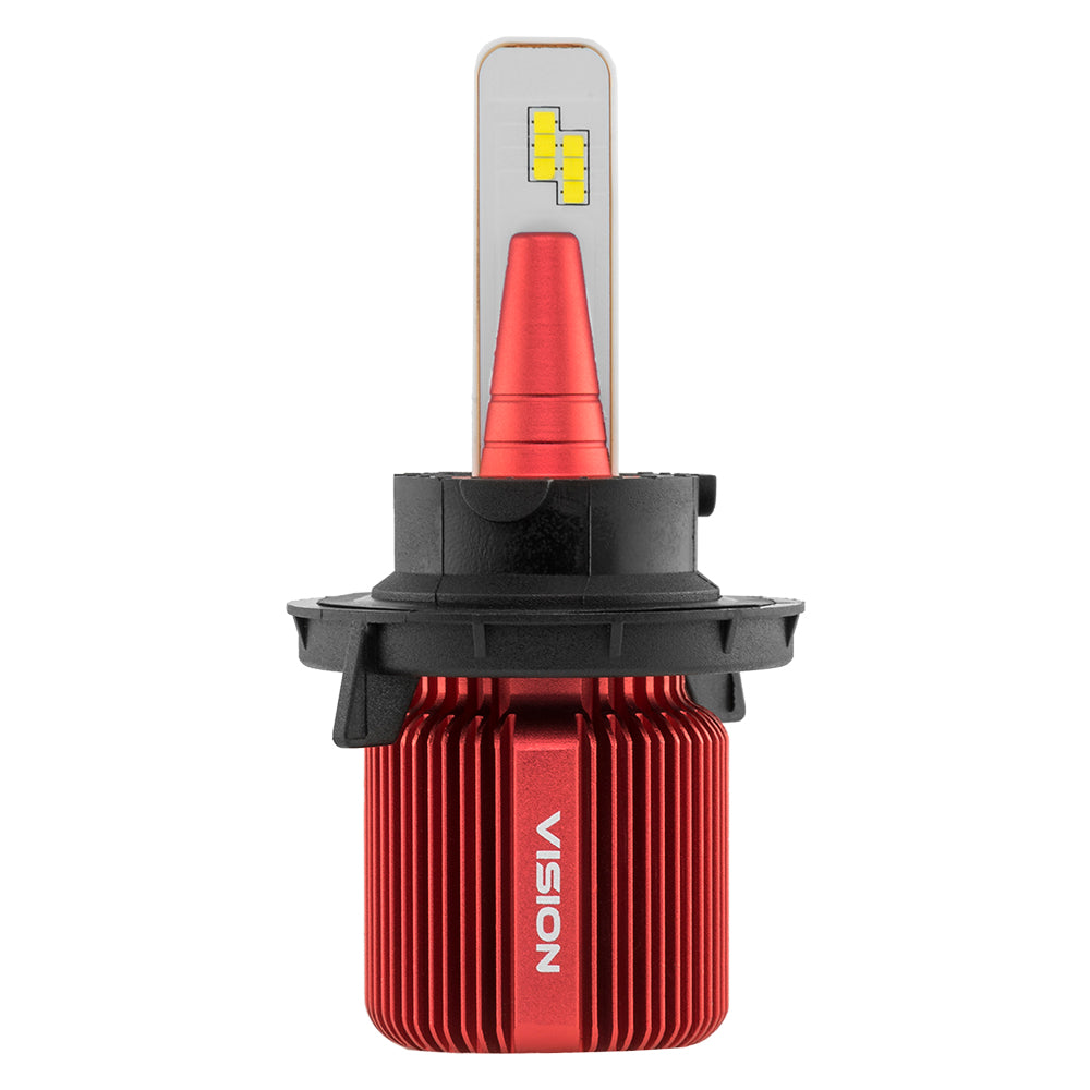 VISION H13 High/Low CSP LED Conversion Kit 6500K White 8000/5000 Lumens 50/30 Watts