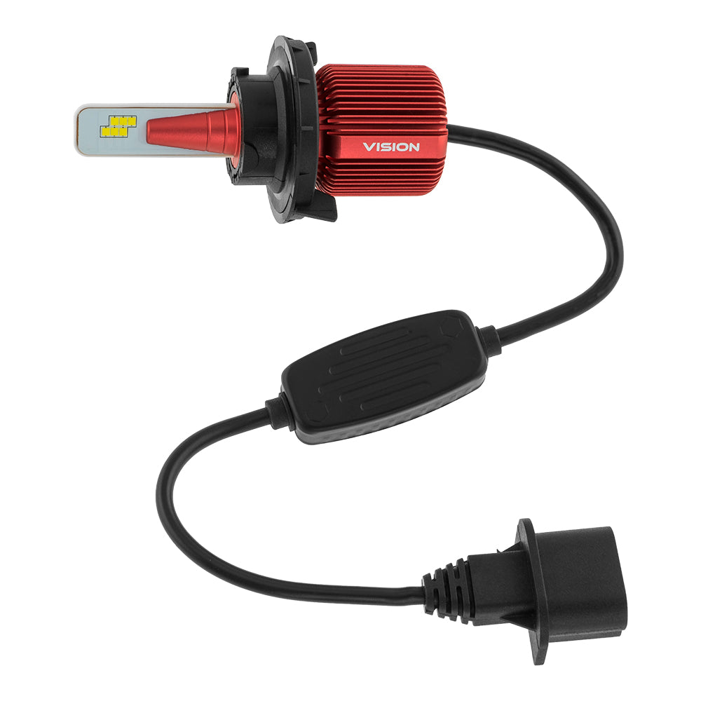 VISION H13 High/Low CSP LED Conversion Kit 6500K White 8000/5000 Lumens 50/30 Watts