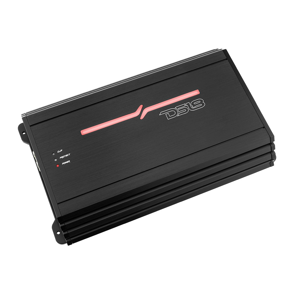 ZR 1-Channel Class D Amplifier 1000 Watts RMS-1 Ohm