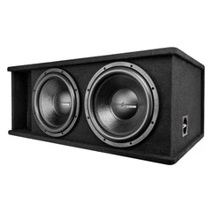 Dual 12" Loaded Subwoofer Ported Enclosure With ZR12.4D 1500 Watts Rms