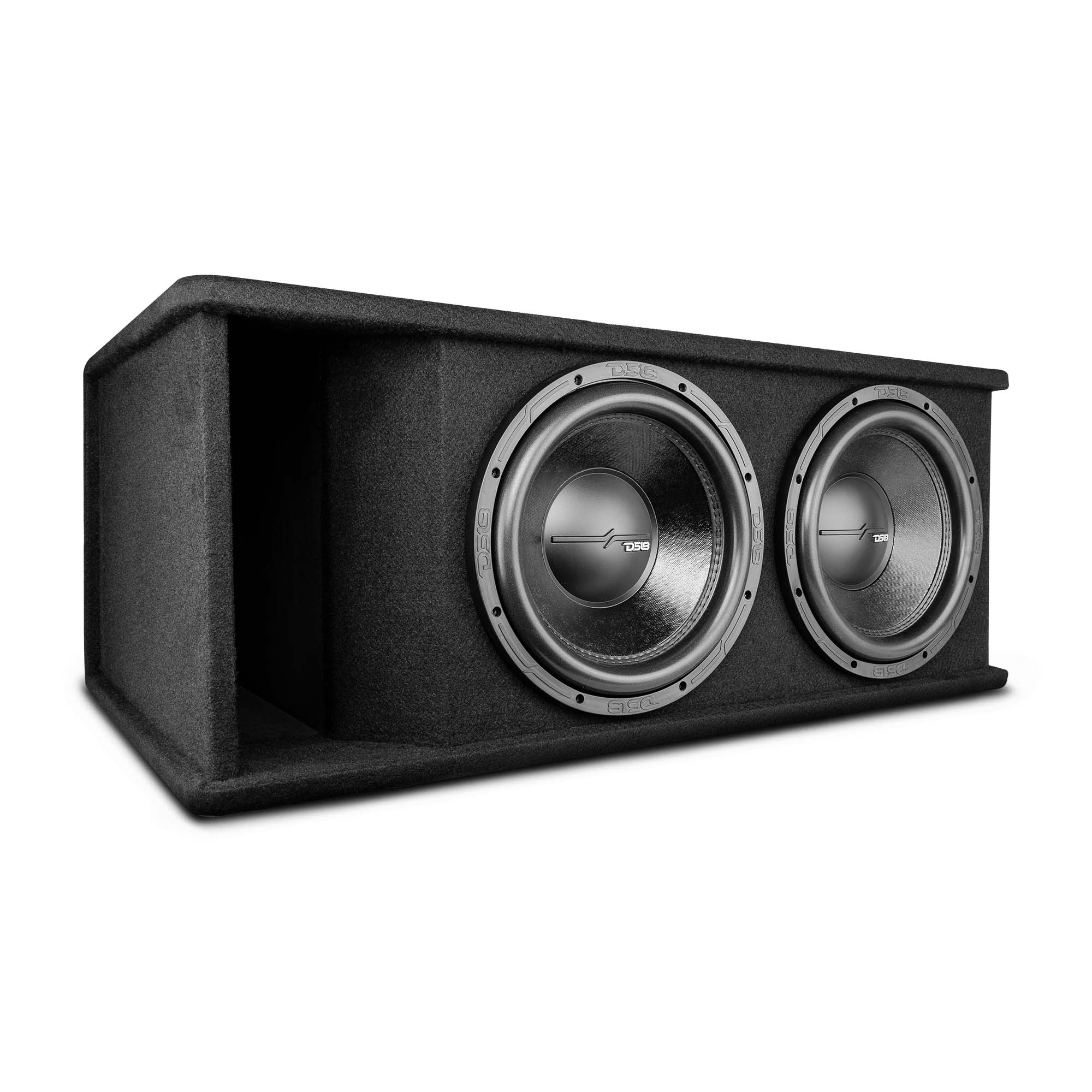 Dual 12" Loaded Subwoofer Ported Enclosure With ZR12.4D 1500 Watts Rms