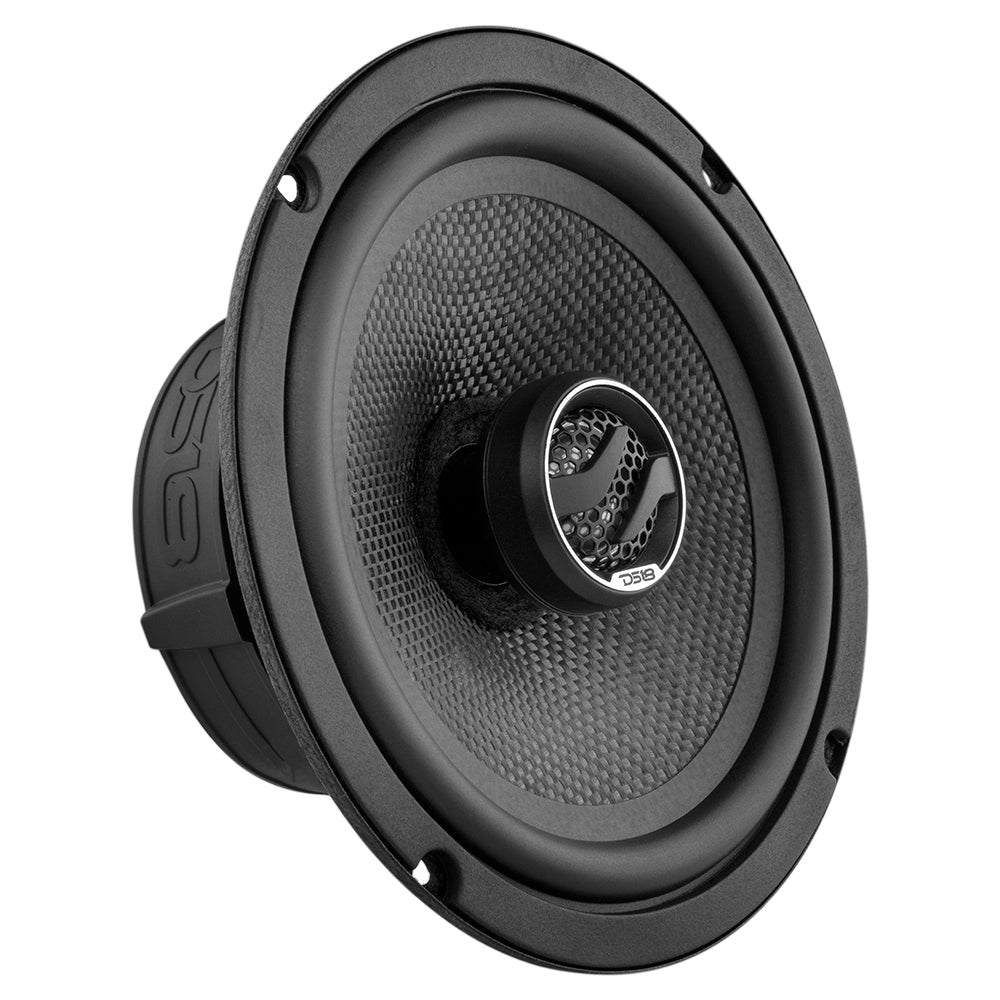 ZXI 6.5" 2-Way Coaxial Speakers with Kevlar Cone 80 Watts Rms 4-Ohm