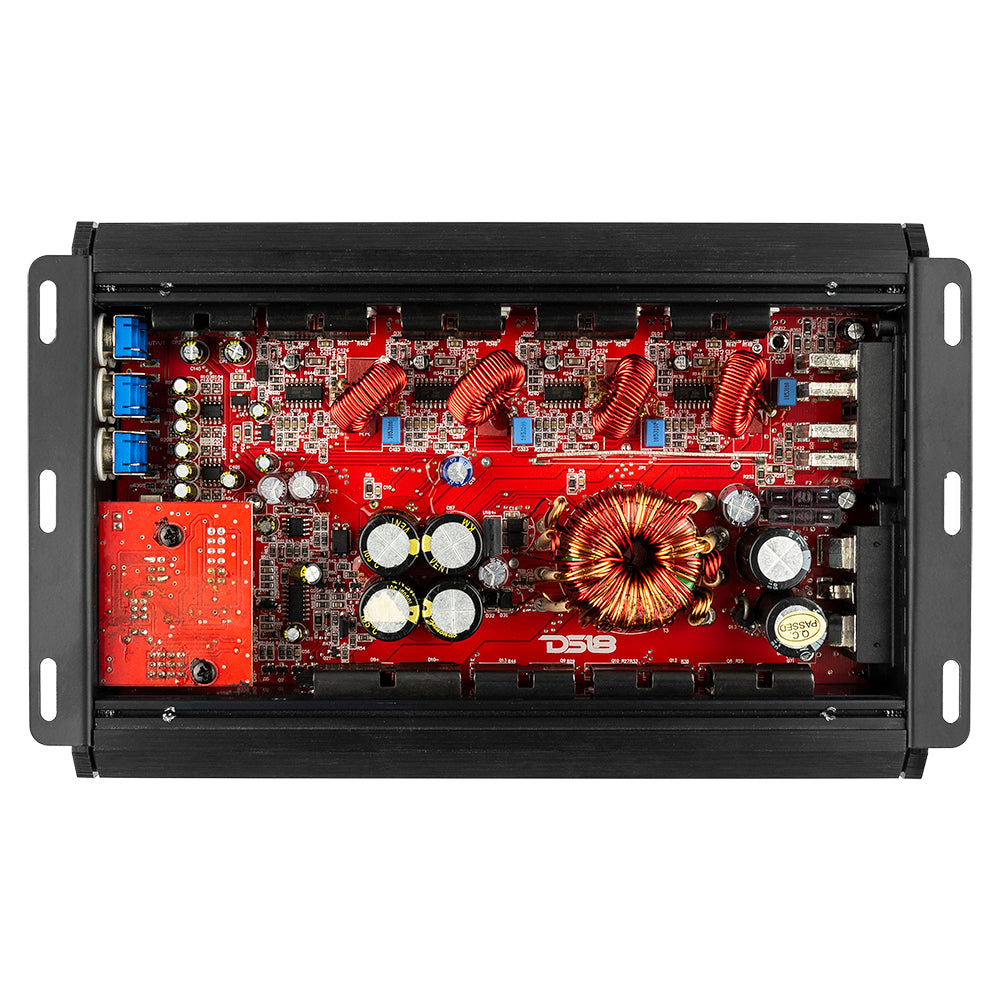 ZXI 4-Channel Class D Amplifier 4 X 125 Watts Rms @ 4-Ohm