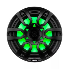 NXL 10" 2-Way Coaxial Marine Speaker With LED RGB Lights 200 Watts Rms 4-Ohm - Black
