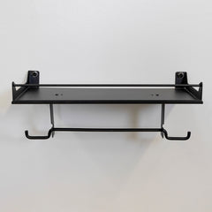 Quick Clean Paper Towel Holder and Wall Shelf