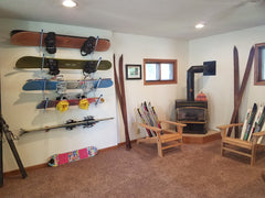 Brighton Snowboard Storage | Adjustable XSR | 4 Levels | Black