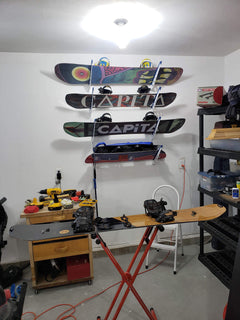 Brighton Snowboard Storage | Adjustable XSR | 4 Levels | Black