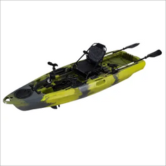 2.9m One Seat Pedal Kayak for Fishing 9.5ft Single Person Fishing Kayak with Electric Motor by EPOAL USA