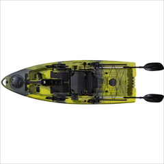 2.9m One Seat Pedal Kayak for Fishing 9.5ft Single Person Fishing Kayak with Electric Motor by EPOAL USA