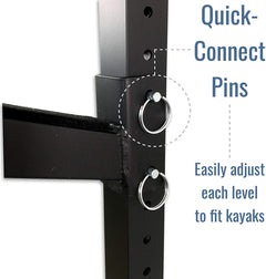 Kona SUP & Surfboard Storage | Indoor Adjustable Rack | 4 Level
