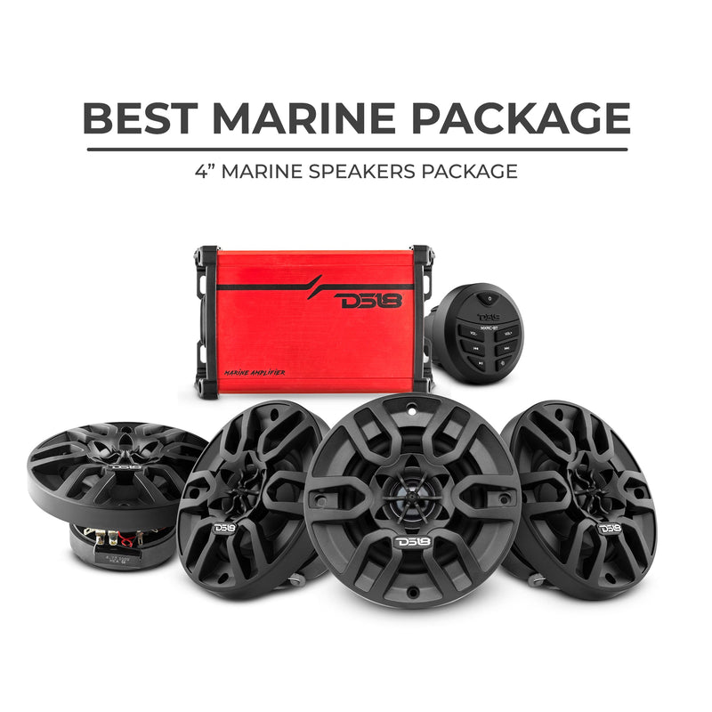 Best Marine Audio Package - 4 X 4