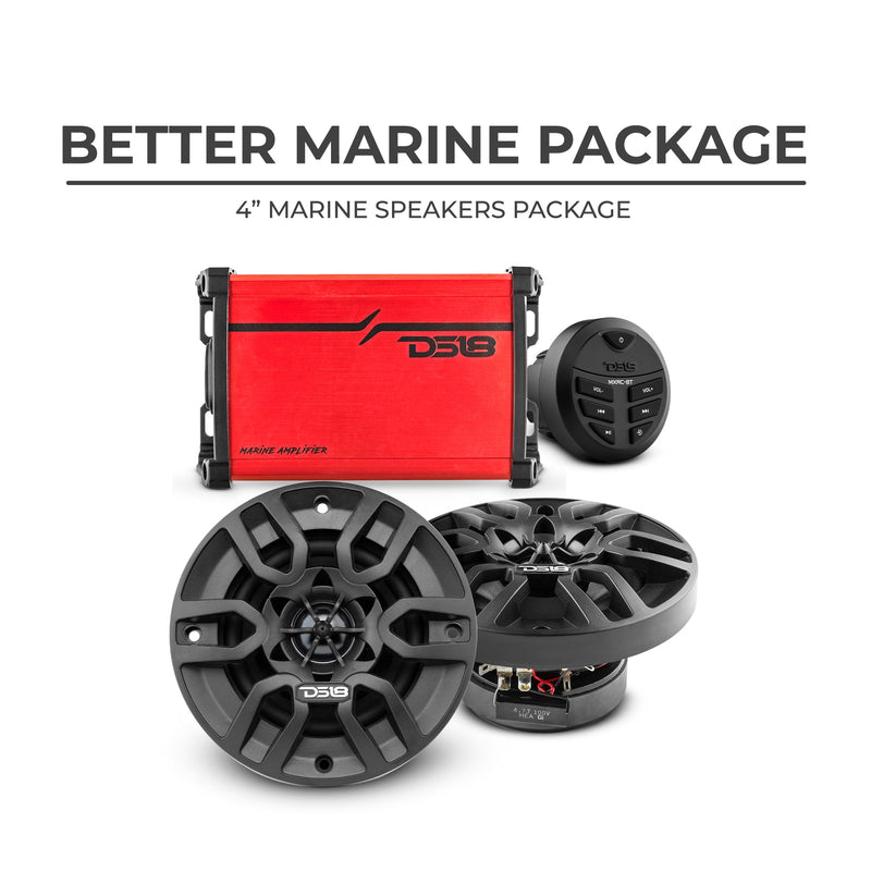 Better Marine Audio Package - 2 X 4