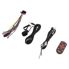 6.9" Touchscreen Mechless Double-DIN Headunit with Bluetooth, USB, Mirror Link And Car play