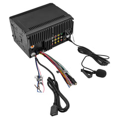6.9" Touchscreen Mechless Double-DIN Headunit with Bluetooth, USB, Mirror Link And Car play
