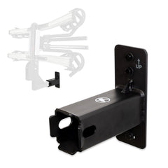 1.25" Haymarket Hitch Wall Mount  | Holds Bike or Cargo Car Rack
