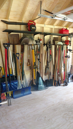 G-Tool + Shelf | Adjustable Wall Storage System | Holds 300 lbs