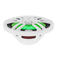 NXL 6x9" 2-Way Coaxial Marine Speaker With LED RGB Lights 125 Watts Rms 4-Ohm -White
