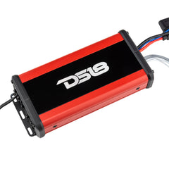 NXL 2-Channel Full-Range Class D IP67 Marine and Powersports NANO Amplifier 2 x 100 Watts Rms @ 4-Ohm 900 Watts Peak