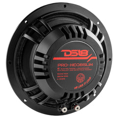 PRO 8" Shallow Neodymium Mid-Range Loudspeaker with Bullet 500 Watts 4-Ohm