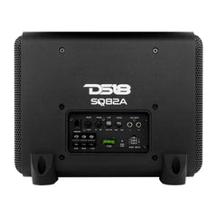 Dual 8" Loaded Amplified High End Aluminum Subwoofer Enclosure 300 Watts Rms