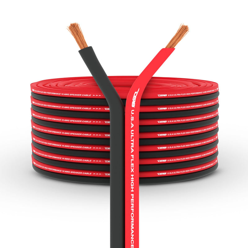 DS18 SW-18GA-100RB 18-GA Ultra Flex CCA Speaker Wire 100 Ft